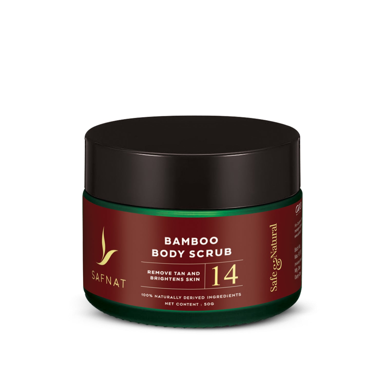 Bamboo Charcoal Body Scrub