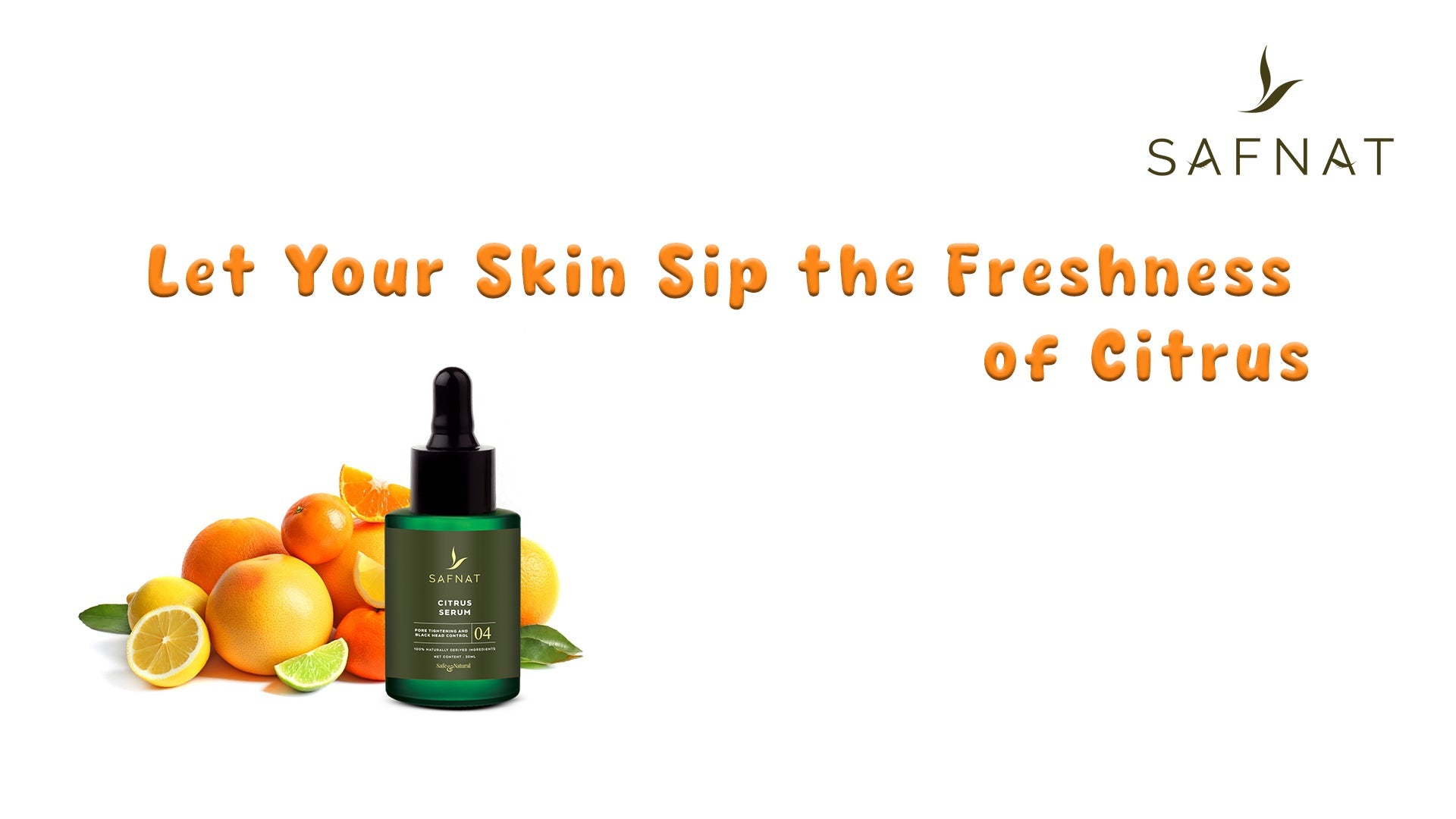 Let Your Skin Sip the Freshness of Citrus | Brighten & Glow with Citrus Serum