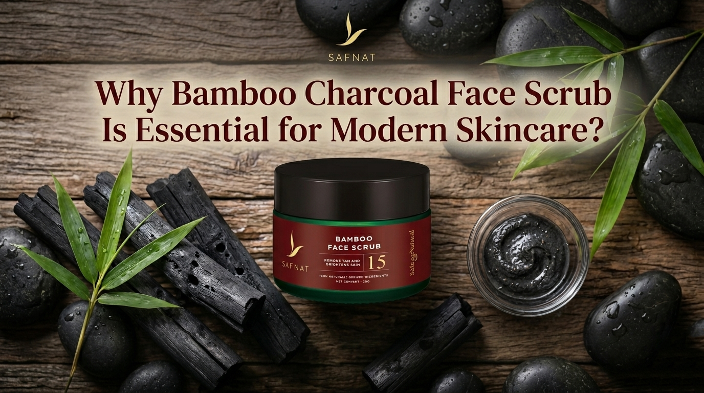 Why Bamboo Charcoal Face Scrub Is Essential for Modern Skincare